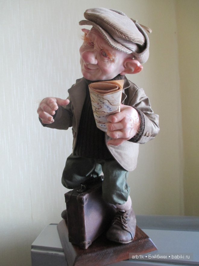 Мистер Хрюк. Авторская кукла Катрушовой Татьяны (фото 2)