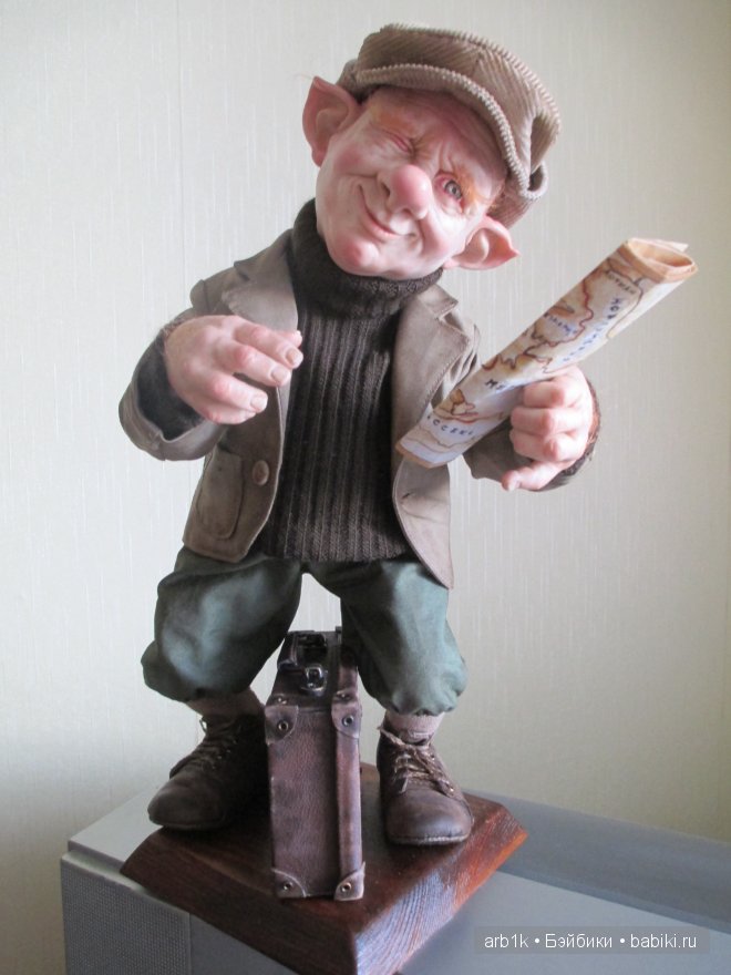Мистер Хрюк. Авторская кукла Катрушовой Татьяны