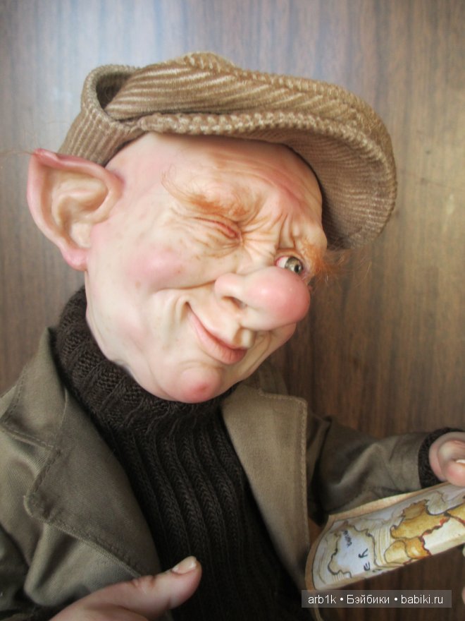 Мистер Хрюк. Авторская кукла Катрушовой Татьяны (фото 6)