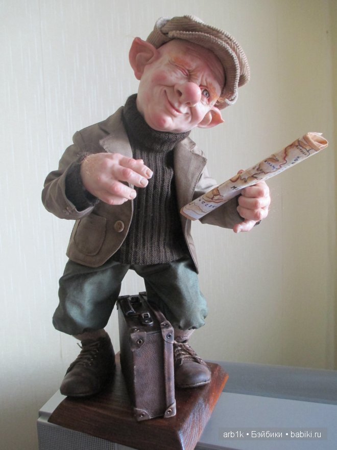 Мистер Хрюк. Авторская кукла Катрушовой Татьяны (фото 4)