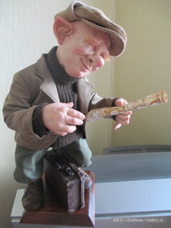 Мистер Хрюк. Авторская кукла Катрушовой Татьяны (фото 5)