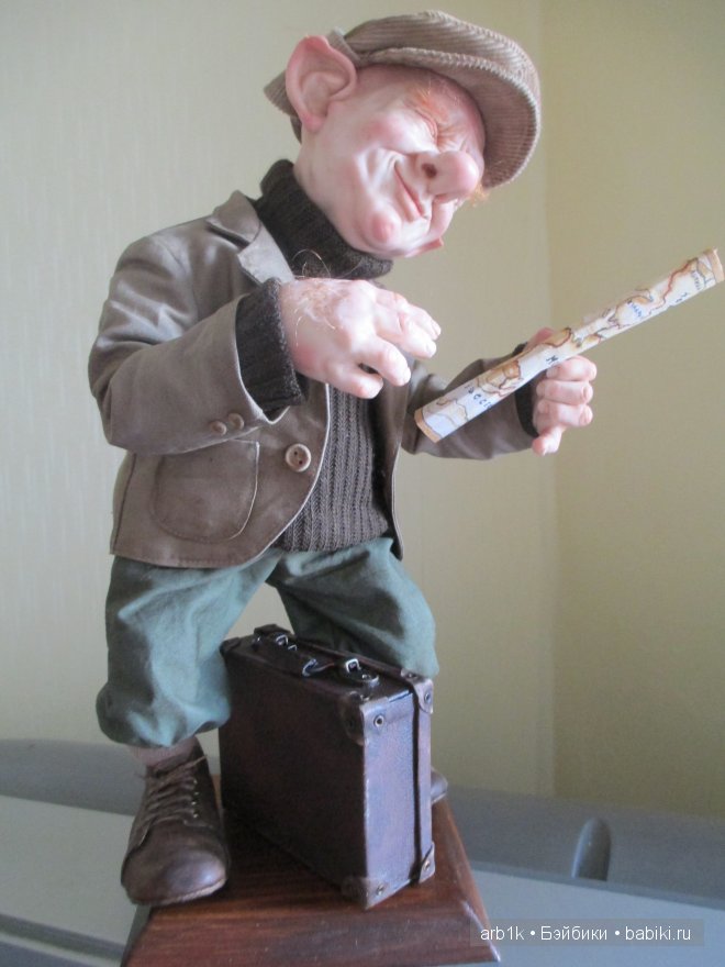 Мистер Хрюк. Авторская кукла Катрушовой Татьяны (фото 8)