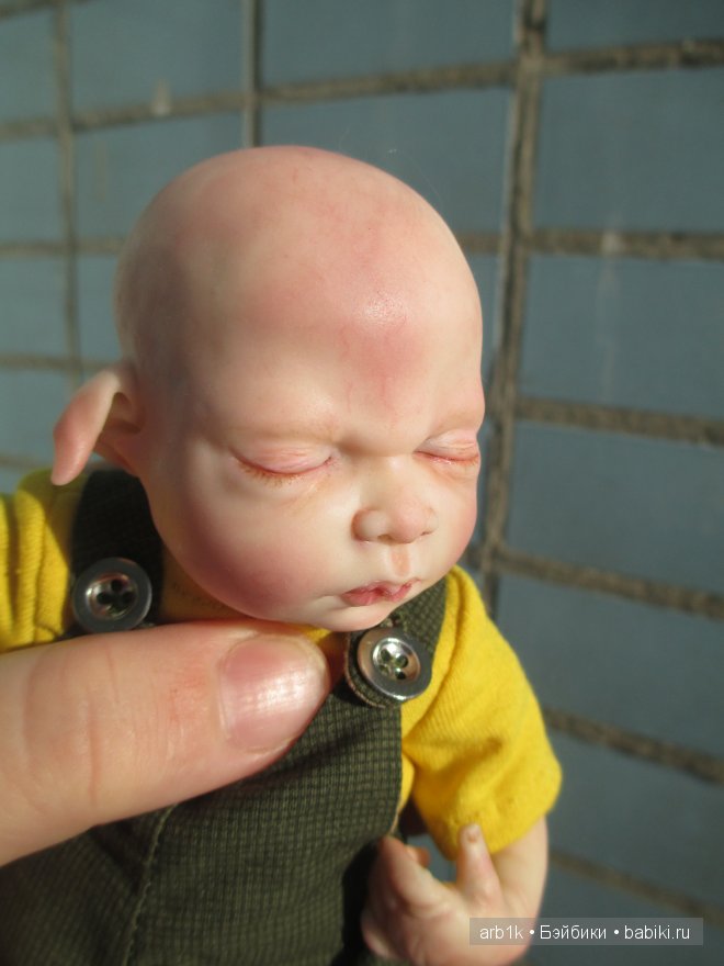 Малыш-гномик Мика. Авторская кукла Катрушовой Татьяны (фото 10)