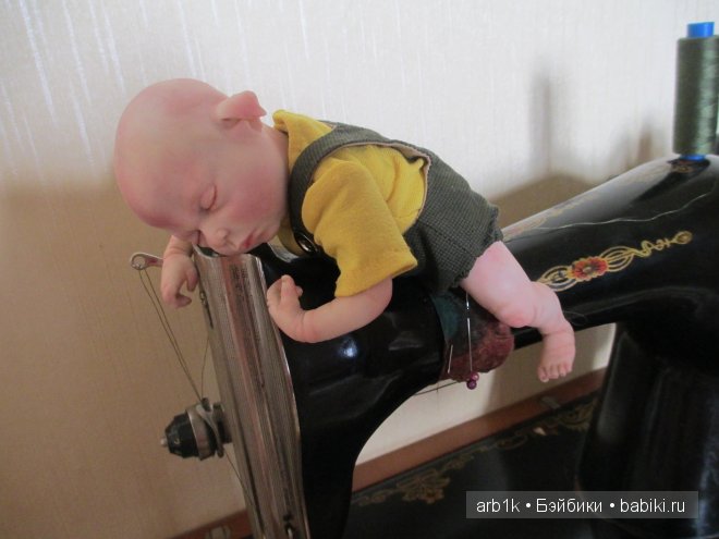 Малыш-гномик Мика. Авторская кукла Катрушовой Татьяны (фото 9)