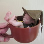 Малыш-гномик Мика. Авторская кукла Катрушовой Татьяны