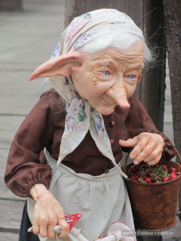Баба-Яга. Авторская кукла Катрушовой Татьяны (фото 9)
