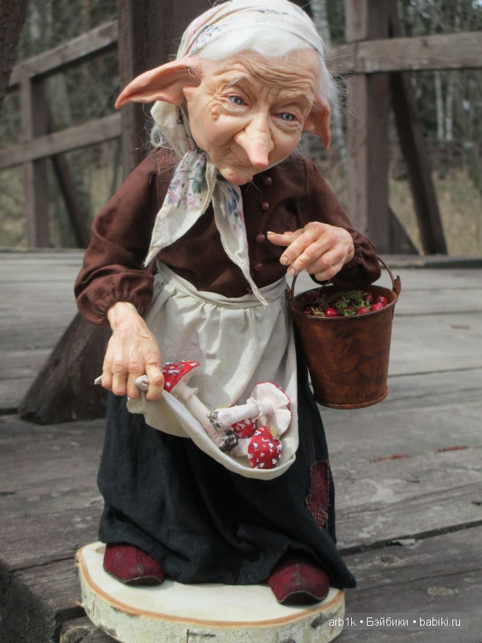 Баба-Яга. Авторская кукла Катрушовой Татьяны (фото 4)