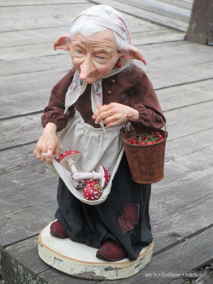 Баба-Яга. Авторская кукла Катрушовой Татьяны (фото 3)