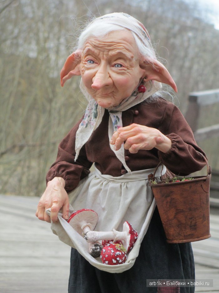 Баба-Яга. Авторская кукла Катрушовой Татьяны (фото 7)
