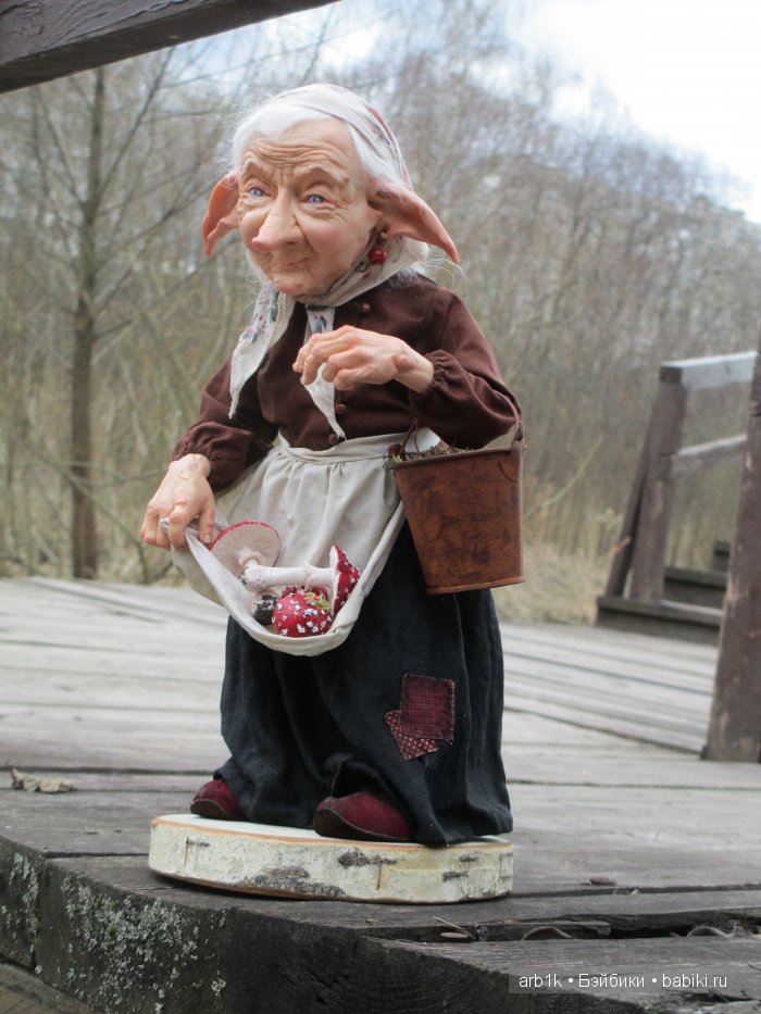 Баба-Яга. Авторская кукла Катрушовой Татьяны (фото 6)