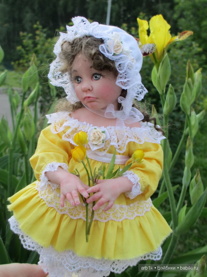 Адель. Авторская кукла Катрушовой Татьяны (фото 6)