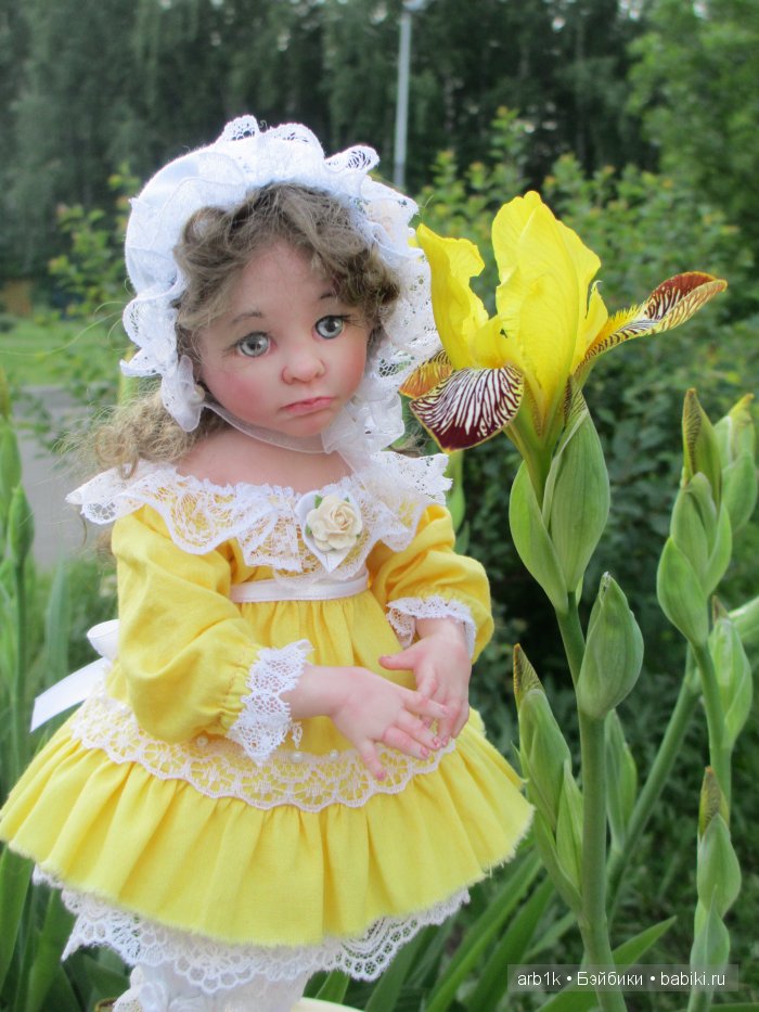 Адель. Авторская кукла Катрушовой Татьяны (фото 8)