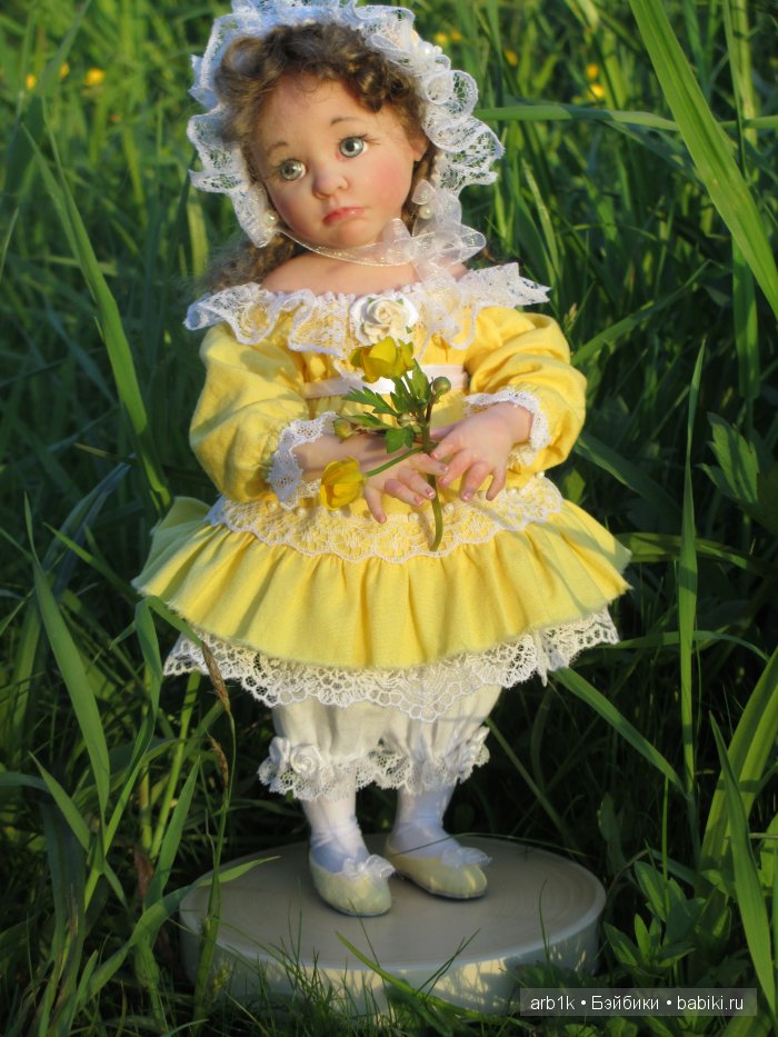 Адель. Авторская кукла Катрушовой Татьяны (фото 4)