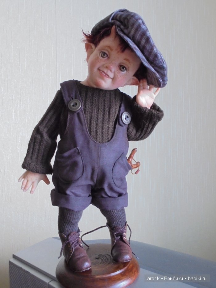 Чертенок по имени Коул. Авторская кукла Катрушовой Татьяны (фото 7)