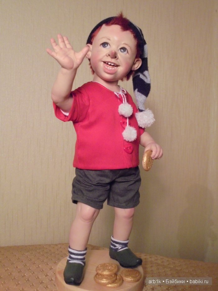 Буратино. Авторская кукла Катрушовой Татьяны (фото 7)