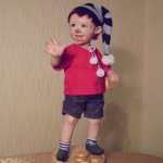 Буратино. Авторская кукла Катрушовой Татьяны