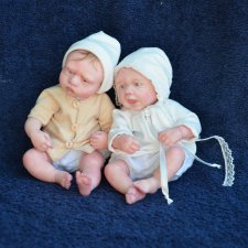 Никитка и Алешенька. Авторские куклы Катрушовой Татьяны