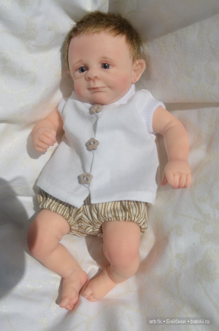 Марусенька, Вовочка и Сашенька. Авторские куклы Катрушовой Татьяны