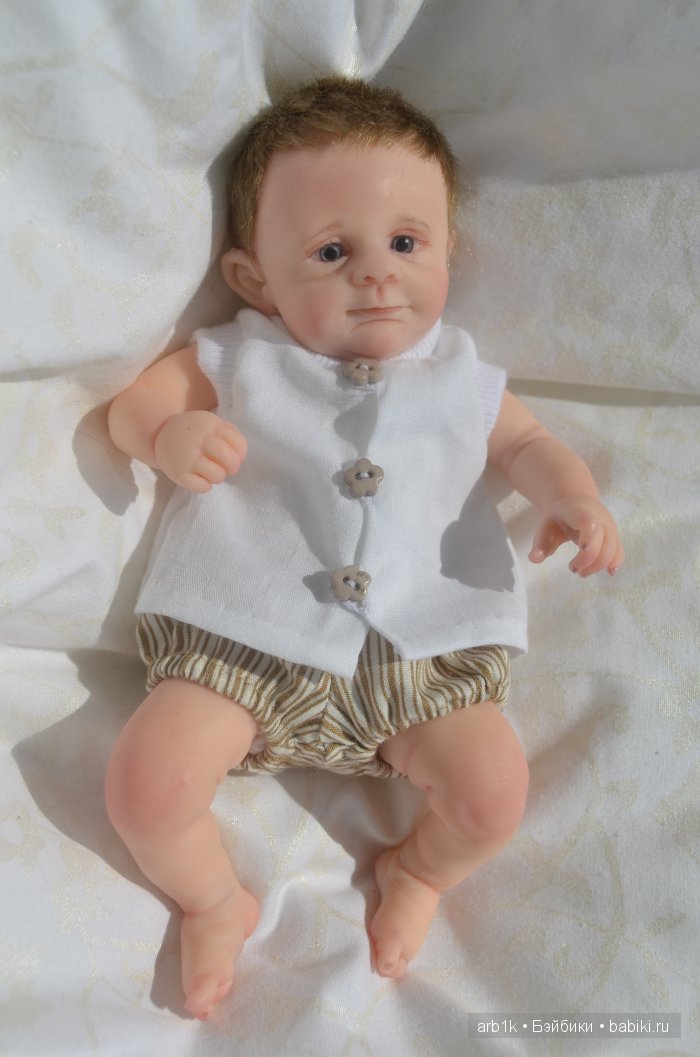 Марусенька, Вовочка и Сашенька. Авторские куклы Катрушовой Татьяны