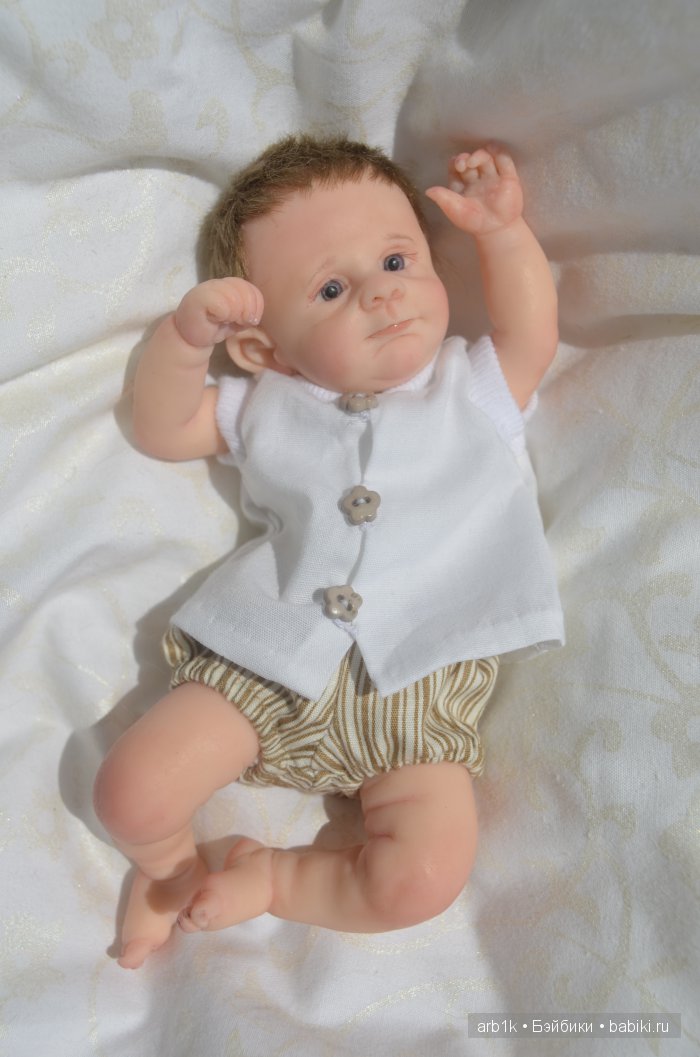 Марусенька, Вовочка и Сашенька. Авторские куклы Катрушовой Татьяны (фото 10)