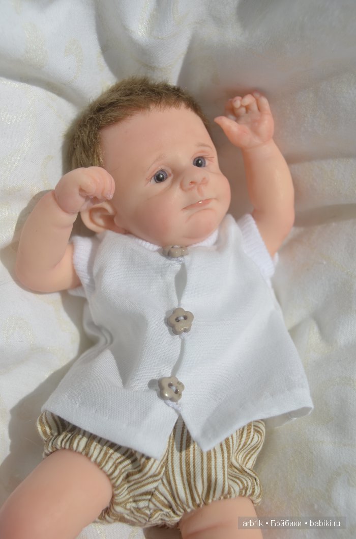 Марусенька, Вовочка и Сашенька. Авторские куклы Катрушовой Татьяны