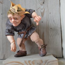 Квазимодо. Авторская кукла Катрушовой Татьяны