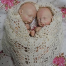 Эсми и Натаниэль. Авторские куклы Катрушовой Татьяны