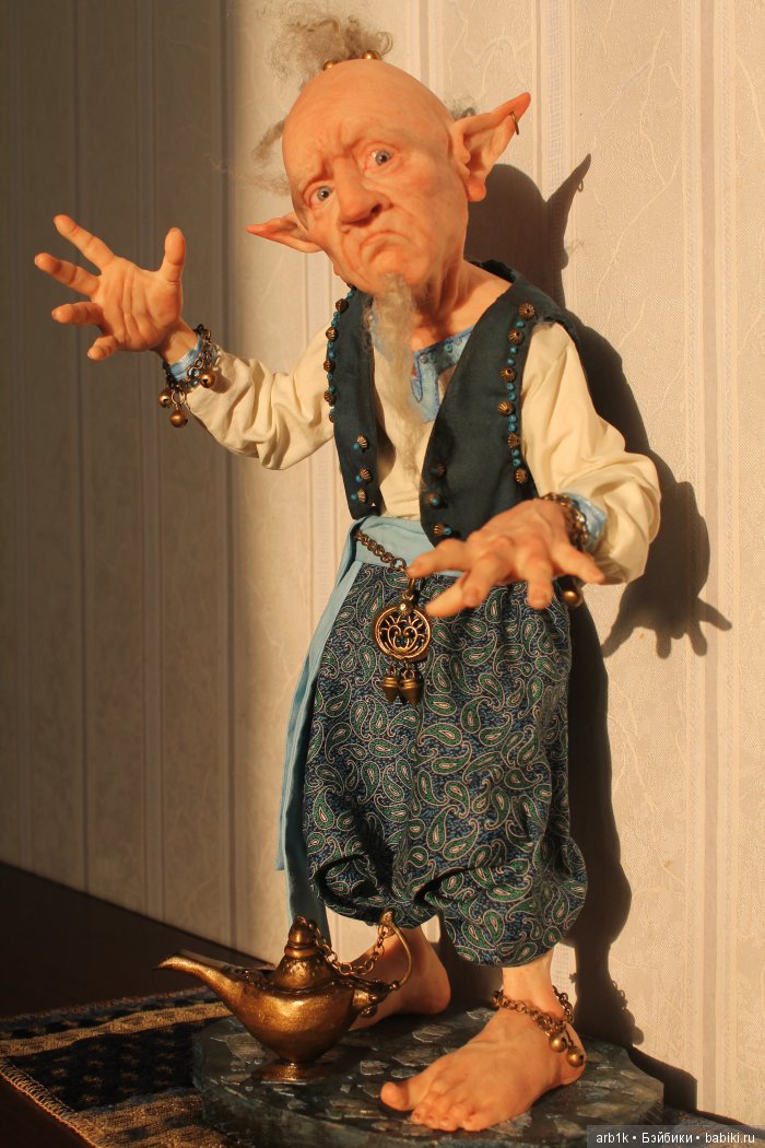 Джинн. Авторская кукла Катрушовой Татьяны (фото 4)