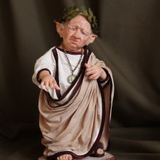 Гном Октавиан. Авторская кукла Катрушовой Татьяны