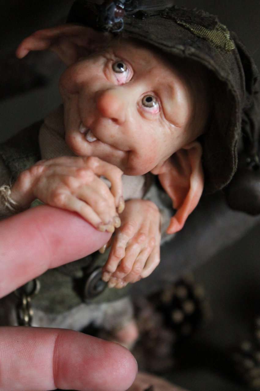 Рики. Авторская кукла ручной работы Катрушовой Татьяны (фото 3)