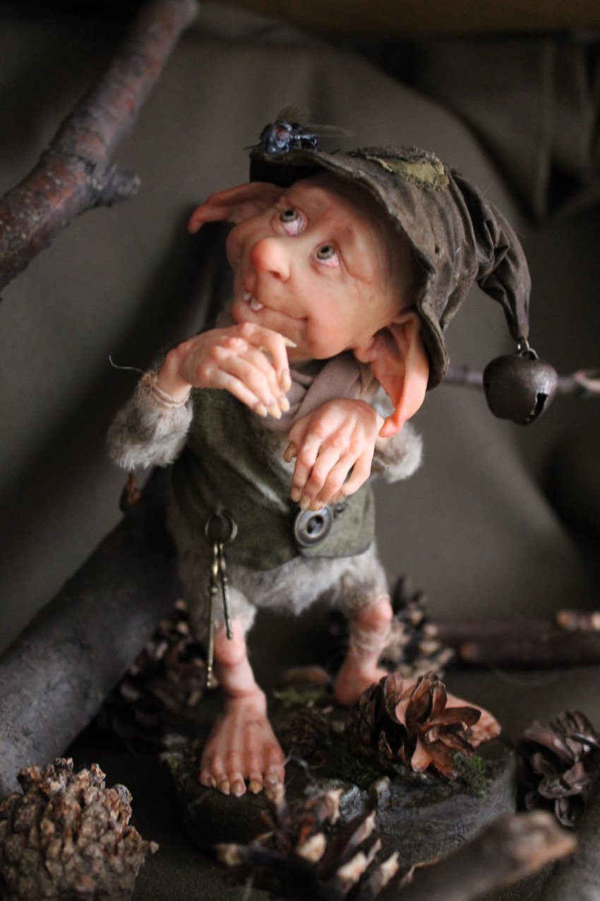 Рики. Авторская кукла ручной работы Катрушовой Татьяны