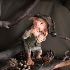 Рики. Авторская кукла ручной работы Катрушовой Татьяны