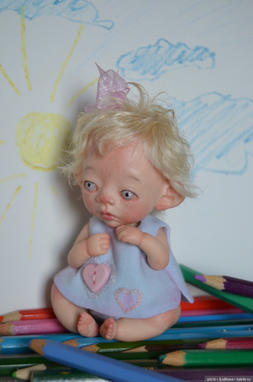 Десять малявок. Авторские куклы Катрушовой Татьяны