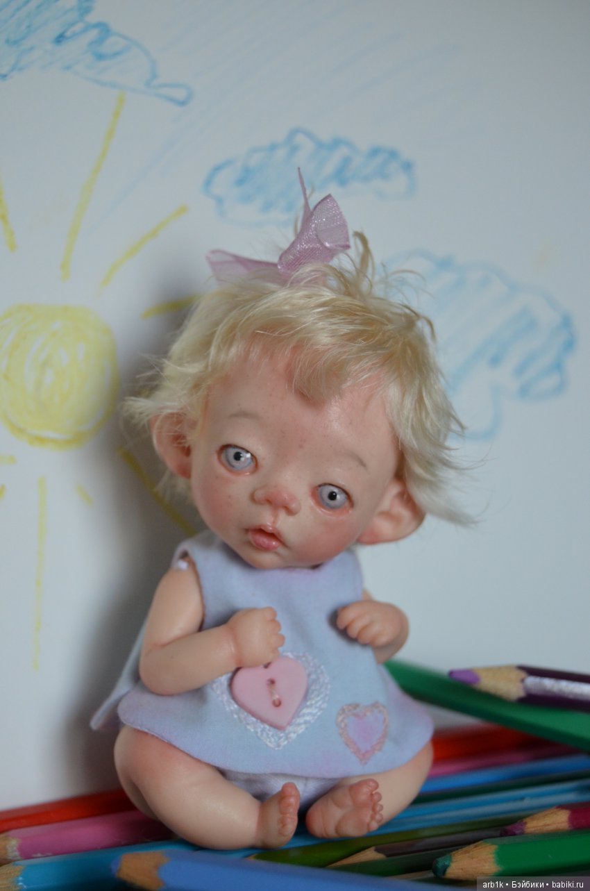 Десять малявок. Авторские куклы Катрушовой Татьяны