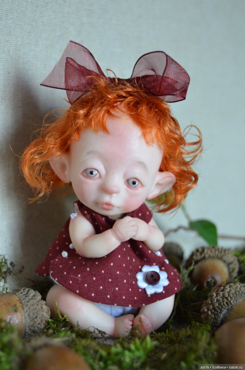 Десять малявок. Авторские куклы Катрушовой Татьяны