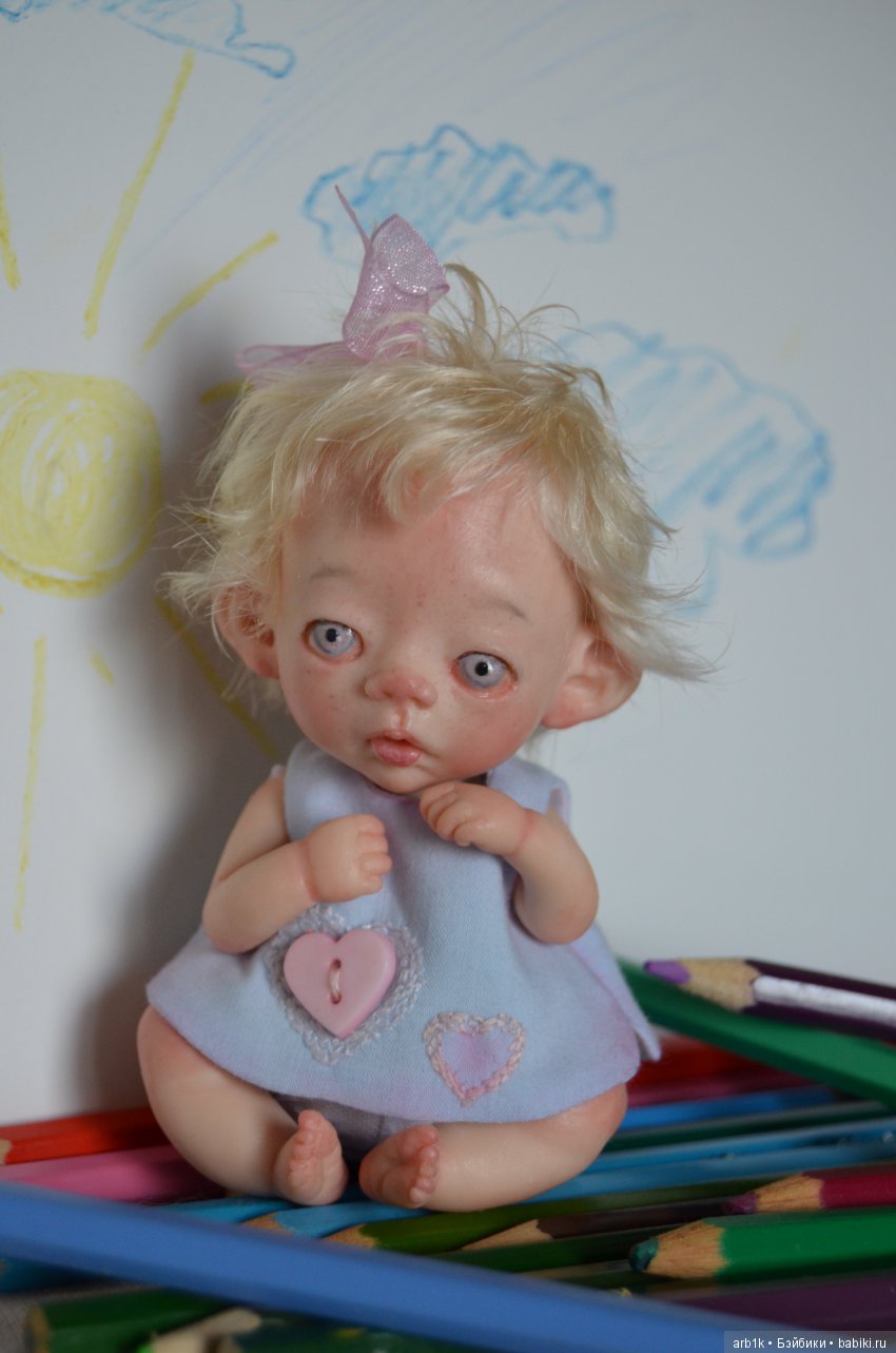 Десять малявок. Авторские куклы Катрушовой Татьяны