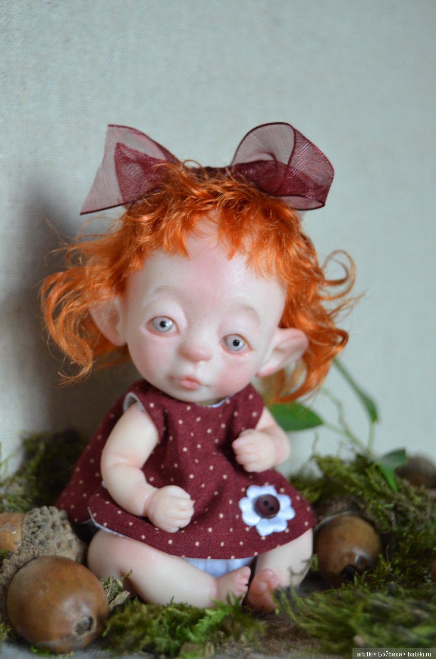 Десять малявок. Авторские куклы Катрушовой Татьяны