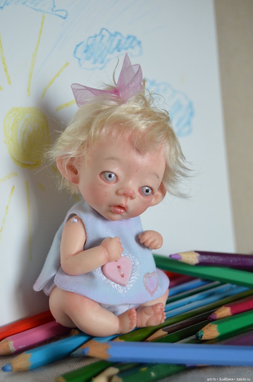 Десять малявок. Авторские куклы Катрушовой Татьяны