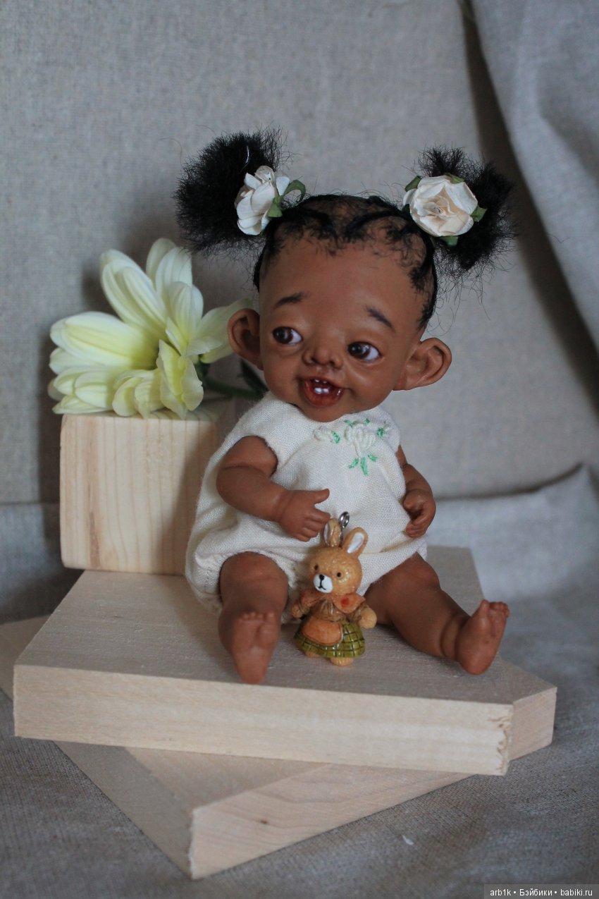 Четыре малявки. Авторские куклы Катрушовой Татьяны