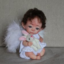 Ангелочек.Авторская кукла Катрушовой Татьяны