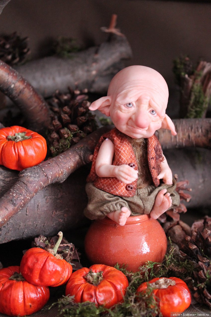 Лесные гномики. Авторские куклы Катрушовой Татьяны (фото 6)