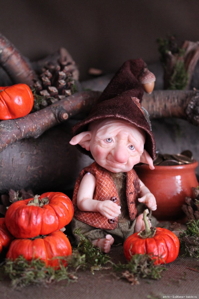 Лесные гномики. Авторские куклы Катрушовой Татьяны (фото 2)