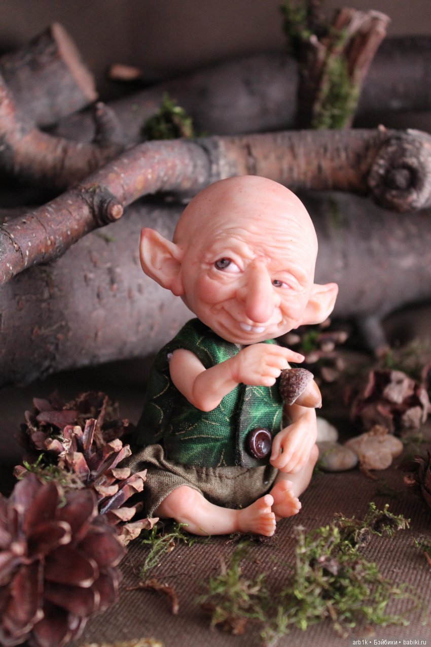 Лесные гномики. Авторские куклы Катрушовой Татьяны