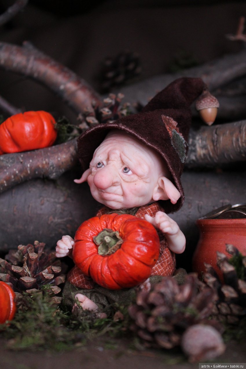 Лесные гномики. Авторские куклы Катрушовой Татьяны (фото 4)
