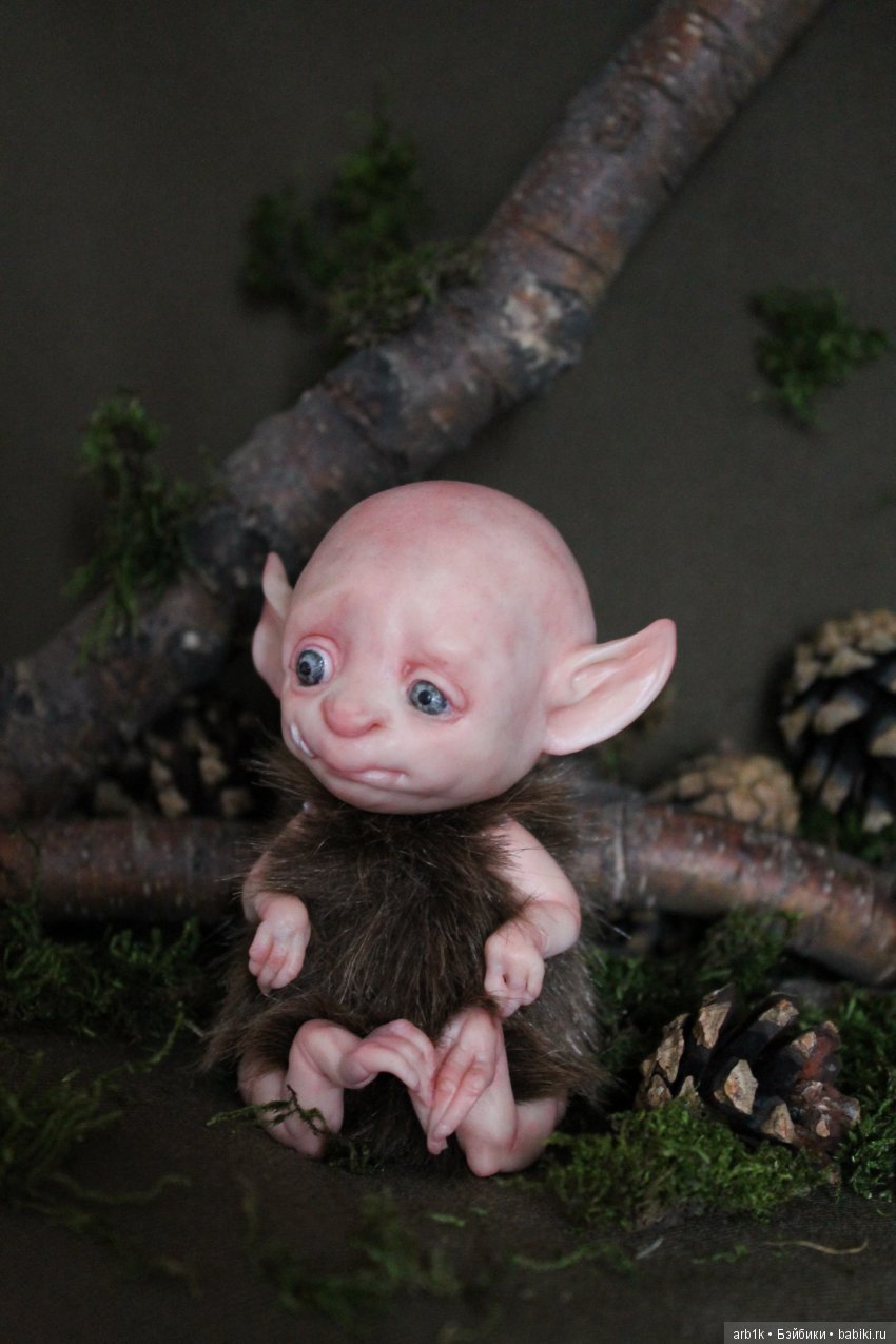 Зверёк. Авторская кукла Катрушовой Татьяны (фото 8)