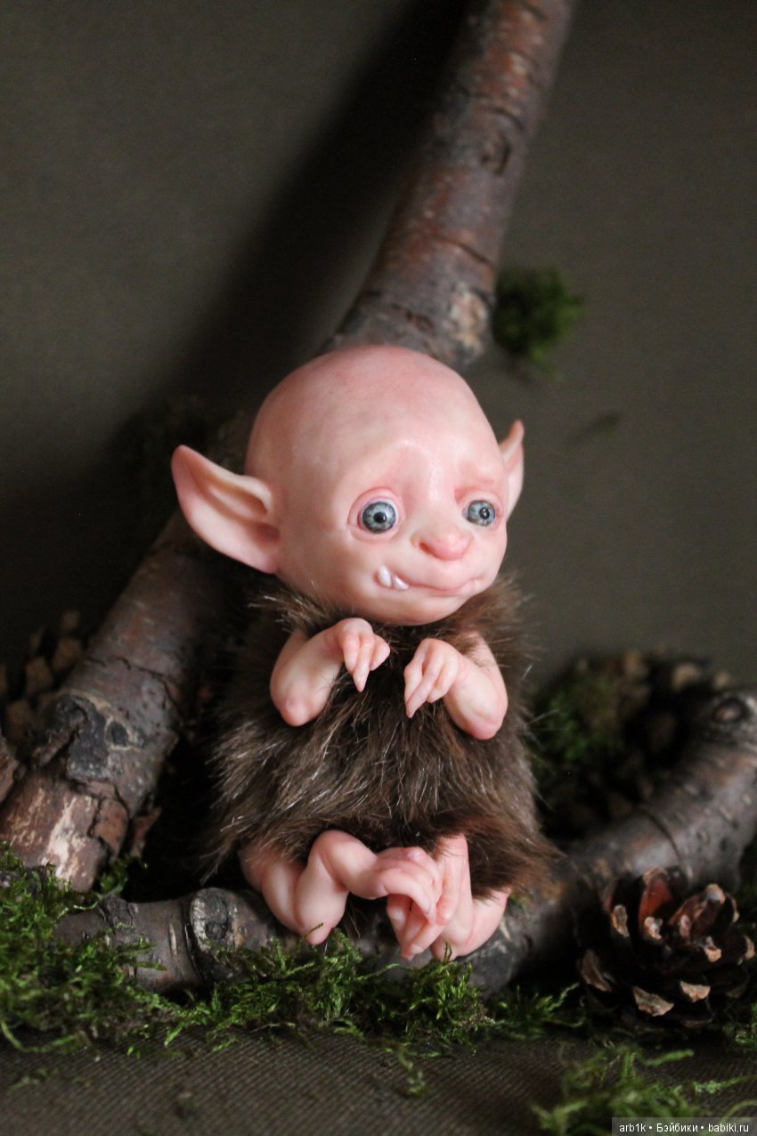 Зверёк. Авторская кукла Катрушовой Татьяны (фото 9)