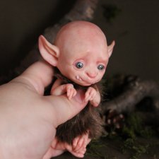 Зверёк. Авторская кукла Катрушовой Татьяны