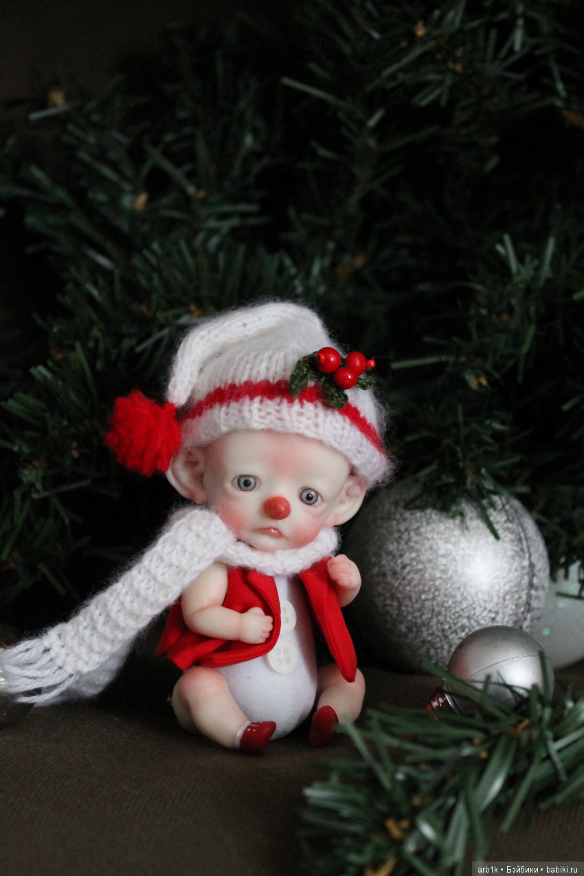 Снеговички. Авторские куклы Катрушовой Татьяны (фото 6)