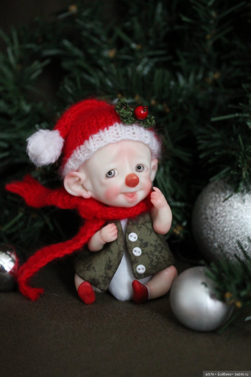 Снеговички. Авторские куклы Катрушовой Татьяны