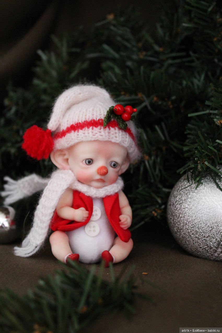 Снеговички. Авторские куклы Катрушовой Татьяны (фото 7)